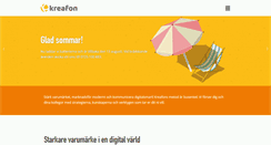 Desktop Screenshot of kreafon.se