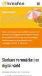 Mobile Screenshot of kreafon.se
